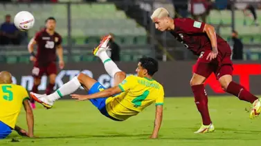 ¿Podrá repetir?: Mira el golazo que Eric Ramírez le marcó a Brasil en el premundial anterior ¿Podrá repetir?: Mira el golazo que Eric Ramírez le marcó a Brasil en el premundial anterior