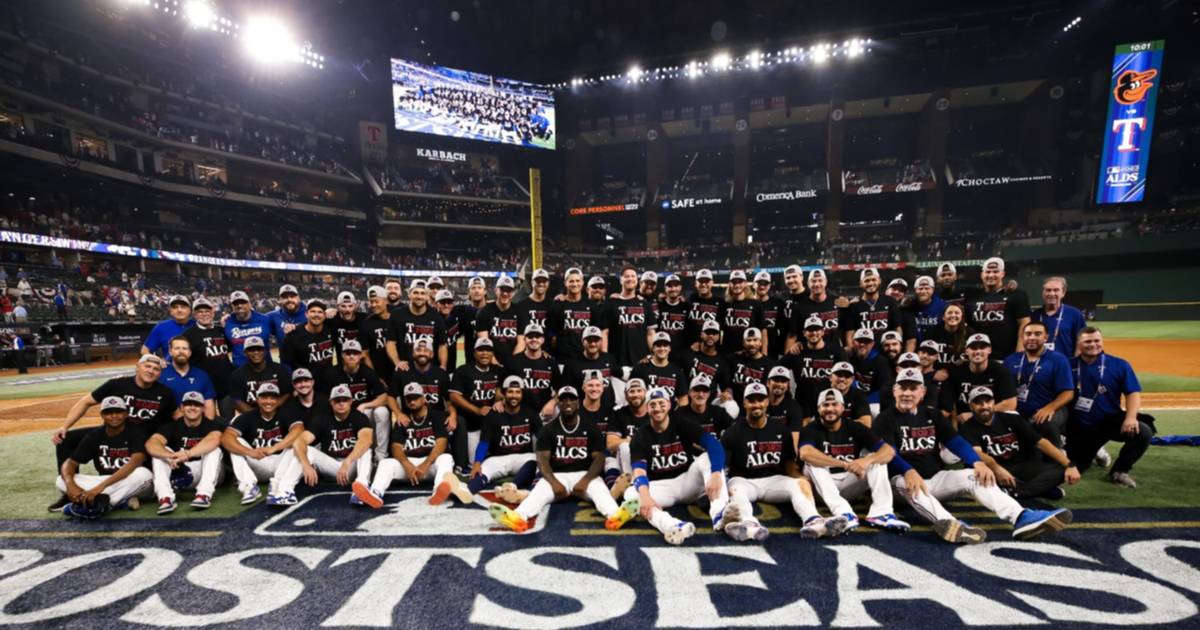 MLB: Jugadores de Rangers de Texas muestran su euforia por la clasificación