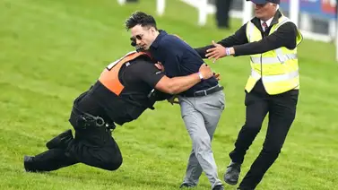 Se lanza a la pista en plena carrera de caballos y este es el tiempo que cumplirá en prisión Se lanza a la pista en plena carrera de caballos y este es el tiempo que cumplirá en prisión