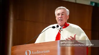 Carlo Ancelotti es reconocido con un título de la Universidad de Parma Carlo Ancelotti es reconocido con un título de la Universidad de Parma