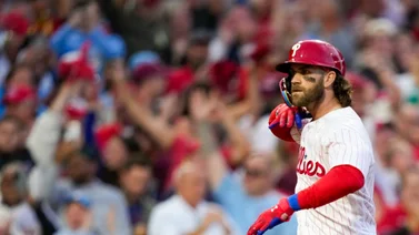 MLB: ¡Masacre en Filadelfia! Bryce Harper se tomó personal las burlas y sacó su segundo jonrón del juego (+Video)