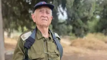Abuelo de 95 años cierra filas con el ejército israelí y este es el compromiso que deberá cumplir Abuelo de 95 años cierra filas con el ejército israelí y este es el compromiso que deberá cumplir