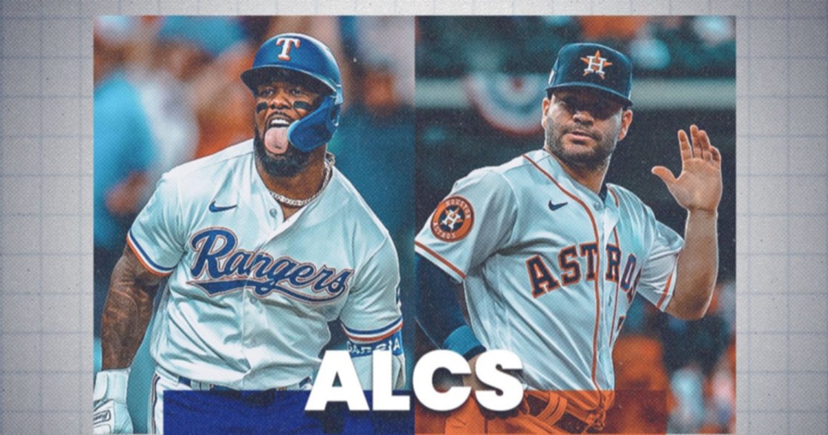 MLB Este es el calendario de la Serie de Campeonato entre Rangers de