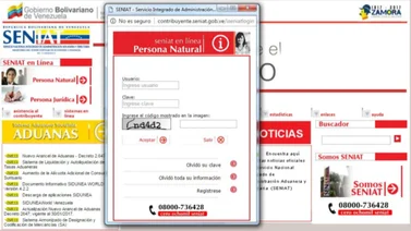 ¿Olvidaste tus datos de acceso del SENIAT? Estos son los pasos para actualizar la información y obtener el RIF 