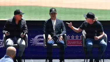 Giussepe Palmisano, Mervin Maldonado y Rafael Gruszka / Foto: David Urdaneta Giussepe Palmisano, Mervin Maldonado y Rafael Gruszka / Foto: David Urdaneta