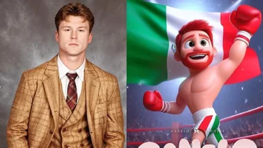 Canelo Álvarez disfruta con sus otras versiones gracias a la inteligencia artificial (+fotos)