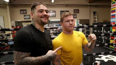 Esto piensa Andy Ruíz de lo que pasaría en un combate Canelo-Benavidez (+Video)