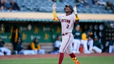 MLB: Dominicano Geraldo Perdomo pone en la pizarra a Arizona con este batazo 