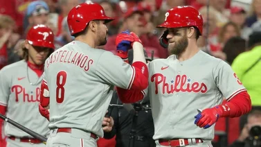 MLB: Nick Castellanos y Bryce Harper superan marca de históricos miembros del Salón de la Fama (+Dato)
