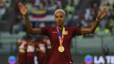 Yulimar Rojas dijo presente en el Monumental de Maturín para alentar a la Vinotinto (+Video) Yulimar Rojas dijo presente en el Monumental de Maturín para alentar a la Vinotinto (+Video)