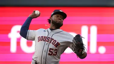 Cristian Javier lanzó 5.0 innings y 9 ponches ante Minnesota / Foto: AP Cristian Javier lanzó 5.0 innings y 9 ponches ante Minnesota / Foto: AP