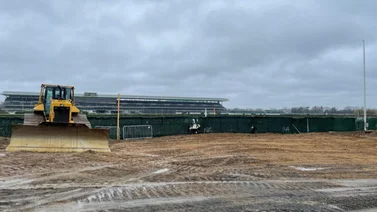 Así luce Belmont Park en su proceso de remodelación (+video)