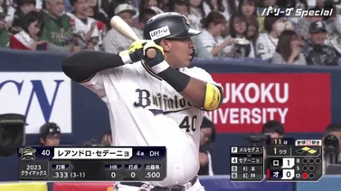 NPB: Leandro Cedeño desató su poder en los Playoffs de Japón (+Video)