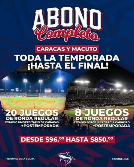 Estos son los precios de las entradas al Luis Aparicio - Diario Versión  Final