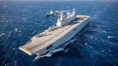 ¿Se perdieron en el camino? Armada española intercepta unidades de guerra rusas dentro de sus límites marinos