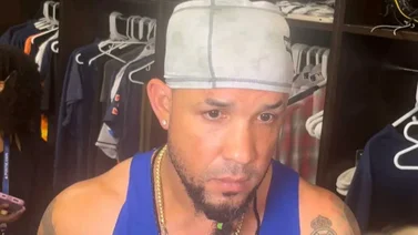 MLB: Esto dijo José Abreu del pelotazo al jardinero de los Rangers Adolis García