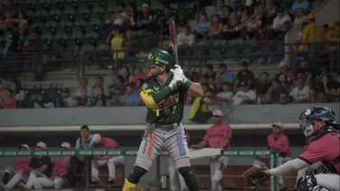 LMP: Jugador de Cañeros Los Mochis reveló el sexo de su bebé en pleno juego 