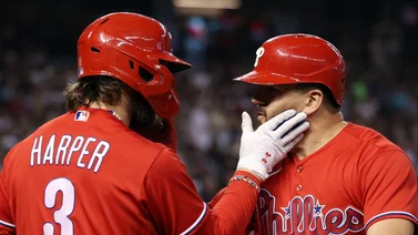 MLB: Así fue el enorme batazo de Bryce Harper ante Zach Gallen