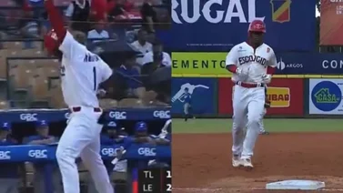 LIDOM: ¡Insólito! Este jugador del Escogido conectó un jonrón y esto fue lo que pasó (+Vídeo)