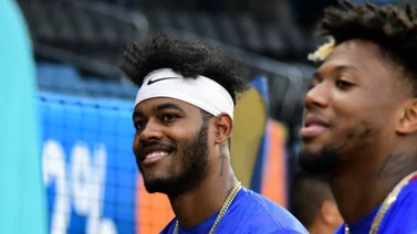 LVBP: Maikel García le manda este mensaje a Ronald Acuña Jr. sobre los Tiburones (+Foto)