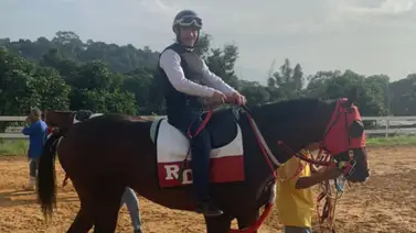 Ángel Alciro Castillo contento de volver a montar en La Rinconada Ángel Alciro Castillo contento de volver a montar en La Rinconada