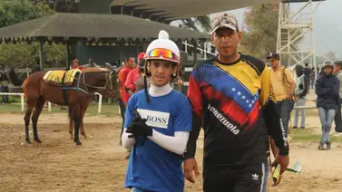 Moisés Cartagena habla de las montas de Jaime Lugo Jr. el domingo en La Rinconada Moisés Cartagena habla de las montas de Jaime Lugo Jr. el domingo en La Rinconada