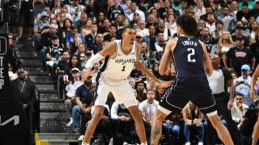 NBA: El novato sensación de Dallas que opacó a Wembayama en su debut (+Videos)