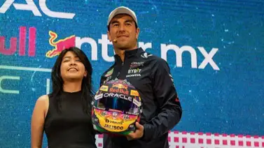 Fórmula 1: Así será el casco que usará Sergio "Checo" Pérez en el GP de México 2023 (+Fotos) Fórmula 1: Así será el casco que usará Sergio "Checo" Pérez en el GP de México 2023 (+Fotos)