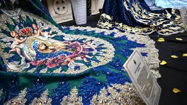 ¡En honor al Lago! Así será el manto sagrado de la virgen de Chiquinquirá este sábado ¡En honor al Lago! Así será el manto sagrado de la virgen de Chiquinquirá este sábado