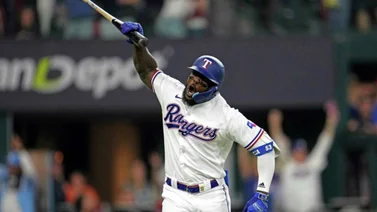 MLB: Cubano Adolis García con una marca impresionante para comenzar la Serie Mundial