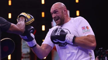 Tyson Fury ya arribó al sitio del combate contra Francis Ngannou (+Video)