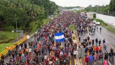 ¡Posible ciclón! Migrantes que están de paso en México hacen desesperada petición al gobierno 