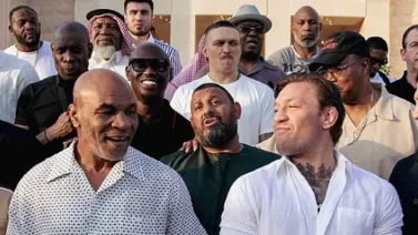 ¡Una constelación de estrellas! Mira los reconocidos deportistas presentes en la Fury-Ngannou (+Videos)