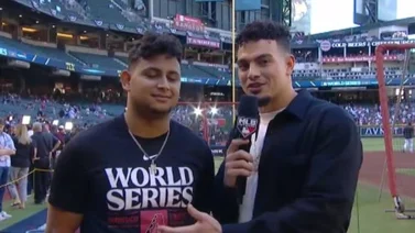 MLB: Así fue el encuentro entre Gabriel Moreno y esta figura dominicana (+ Video)
