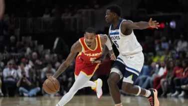 NBA: ¡Se creció! Dejounte Murray igualó récord personal de puntos para liderar a Atlanta (+Video)