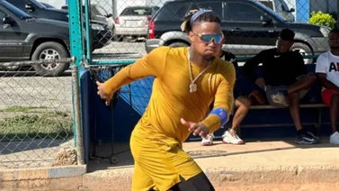 LVPB: Ronald Acuña Jr. se prepara para jugar en los jardines de Tiburones de La Guaira (+Foto)