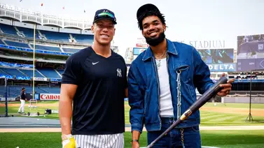 Los Yankees le dan la bienvenida al dominicano Karl-Anthony Towns a Nueva York (+video) Los Yankees le dan la bienvenida al dominicano Karl-Anthony Towns a Nueva York (+video)