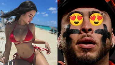 El beso de Francisco Álvarez y su hermosa novia