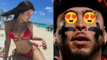 El beso de Francisco Álvarez y su hermosa novia El beso de Francisco Álvarez y su hermosa novia