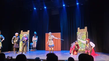 La obra infantil “Caballero por un Día" se apoderó del Trasnocho Cultural 