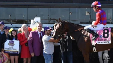 Junior Alvarado gana el Miss Grillo Stakes G2 y montará en la Breeders’ Cup