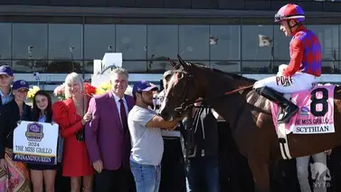 Junior Alvarado gana el Miss Grillo Stakes G2 y montará en la Breeders’ Cup Junior Alvarado gana el Miss Grillo Stakes G2 y montará en la Breeders’ Cup
