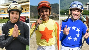 Sin dar ventaja: estos tres profesionales son los más ganadores del tercer meeting de La Rinconada
