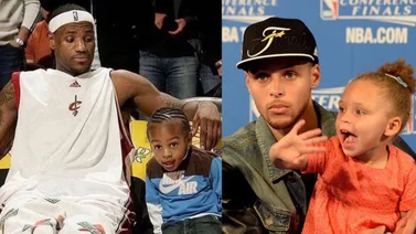NBA: ¡El tiempo vuela! Mira el notable crecimiento de los hijos de LeBron James y Stephen Curry