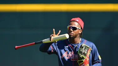 MLB: Ronald Acuña Jr. va a mitad de su proceso de rehabilitación (+Video)