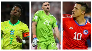 Los grandes ausentes en la jornada 9 de las Eliminatorias Sudamericanas Los grandes ausentes en la jornada 9 de las Eliminatorias Sudamericanas