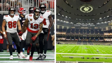 NFL: Tampa Bay Buccaneers con nueva sede para enfrentar a New Orleans Saints