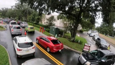 Así se ven las evacuaciones masivas en Florida por huracán Milton (+Video)