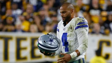 Así fue el momento en el que Dak Prescott vio cómo derribaron su mansión en Texas (+Video)