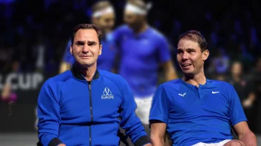 Mira la increíble reacción de Roger Federer tras el retiro de Rafael Nadal (+video)